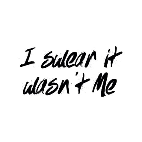 I Swear It Wasn't Me T-shirt - Etsy