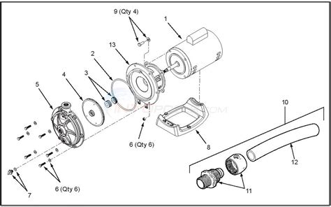 Polaris PB4-60 Booster Pump Parts Diagram, New Model, 53% OFF