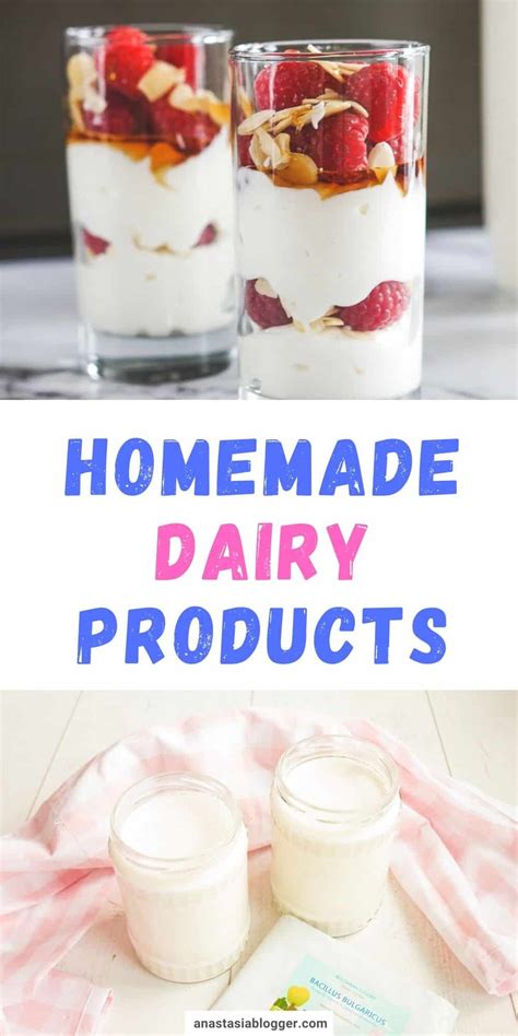 15 Easy Dairy Products | Homemade Dairy Ideas - Anastasia Blogger: How ...