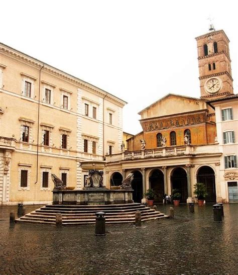 Santa Maria in Trastevere - The most beautiful churches of Italy ...