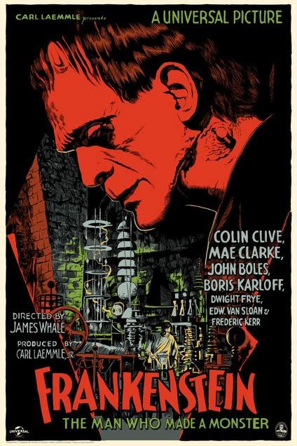 Frankenstein 1931 Movie Poster