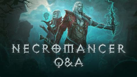 Diablo 3 Necromancer Q&A next week