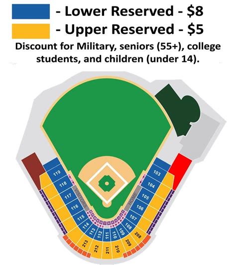 Steinbrenner Field Seating Chart With Seat Numbers