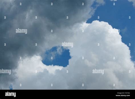 A cumulus cloud formation in the sky Stock Photo - Alamy