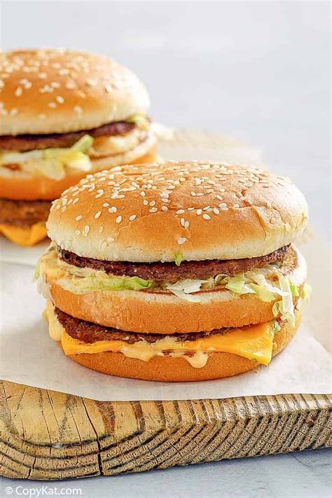 Homemade Big Mac with Special Sauce - Copycat Recipe | Recipe | Delicious burgers, Burger buns ...