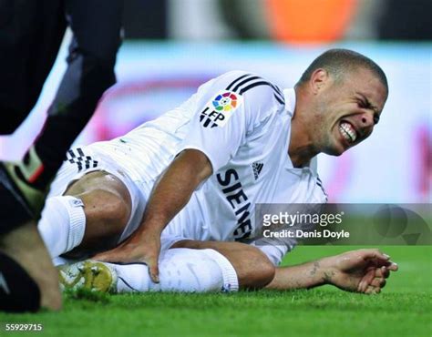 Ronaldo Nazario Soccer Player Injury Photos and Premium High Res ...