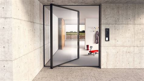 Glass Swing Doors - Pivot Door System | Sky-Frame