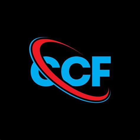 logotipo de CCF. letra CCF. diseño del logotipo de la letra ccf ...