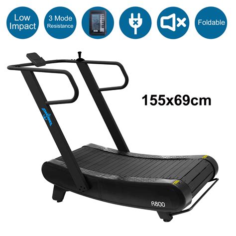 Manual Foldable Treadmill Curved Belt Motorless Powerless, 47% OFF