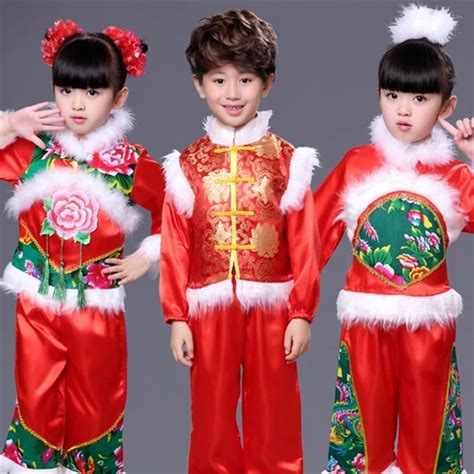 100 170CM Traditional Chinese Clothes New Year Costumes for Kids Boy Girl Adult Hanfu Tangsuit ...