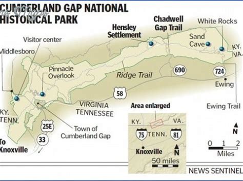 cumberland gap national park camping Archives - ToursMaps.com