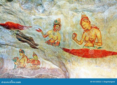 Sigiriya Sri Lanka Frescoes Welcome