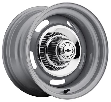 U.S. Wheel - Rally Wheel, Silver, 15" X 10", 4-1/4" Backspacing @ OPGI.com