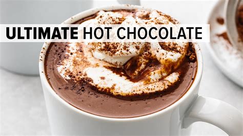 BEST HOT CHOCOLATE | the ONLY recipe you need - YouTube