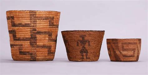 Native American Baskets - Pima Tribe - Arizona | California Historical ...