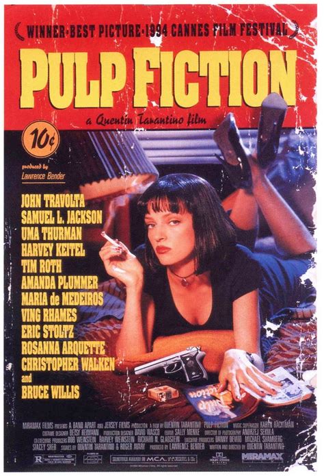 PULP FICTION (1994). Obra magna de Quentin Tarantino. « LAS MEJORES PELÍCULAS DE LA HISTORIA DEL ...