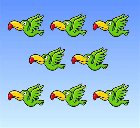 Flying Birds Animation - Openclipart