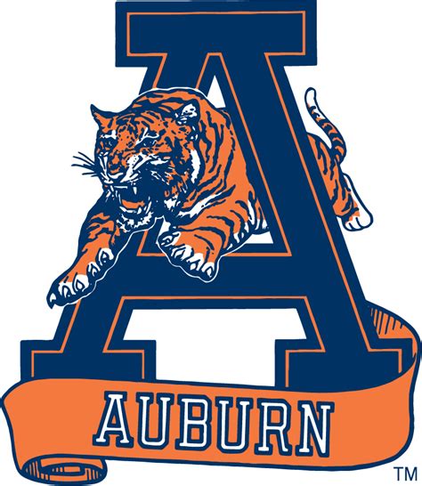 Auburn Tigers Secondary Logo - NCAA Division I (a-c) (NCAA a-c) - Chris ...