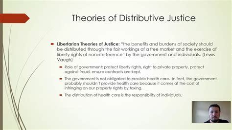 Justice and Healthcare Lecture Video - YouTube