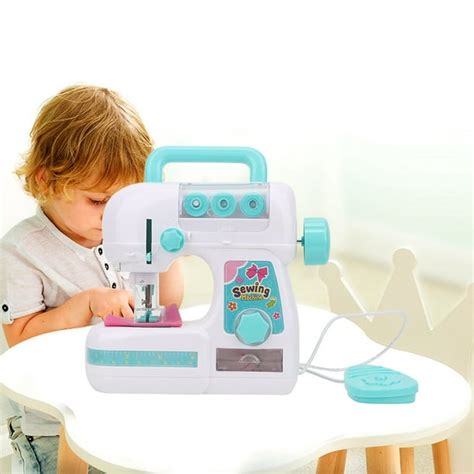 Tebru Children Sewing Machine, Sewing Machine,Electric Medium Size Sewing Machine Toys ...