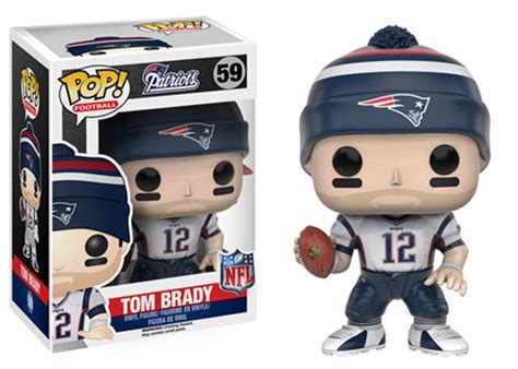 Funko NFL New England Patriots Funko POP Sports Tom Brady Vinyl Figure ...