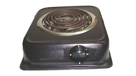 Electric Cooking Hot Plate - Black