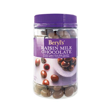 Beryl’s Raisin Coated With Milk Chocolate 450g – Cacao World Ltd