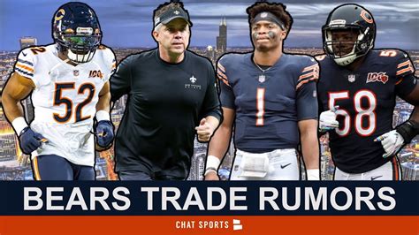 Chicago Bears Trade Rumors On Sean Payton, Roquan Smith, Khalil Mack Or ...