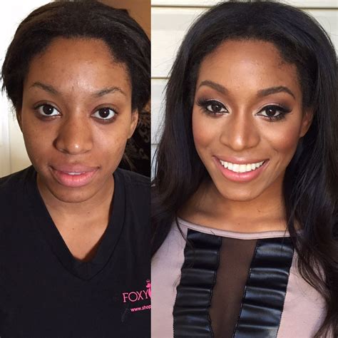 Contouring Makeup Before And After