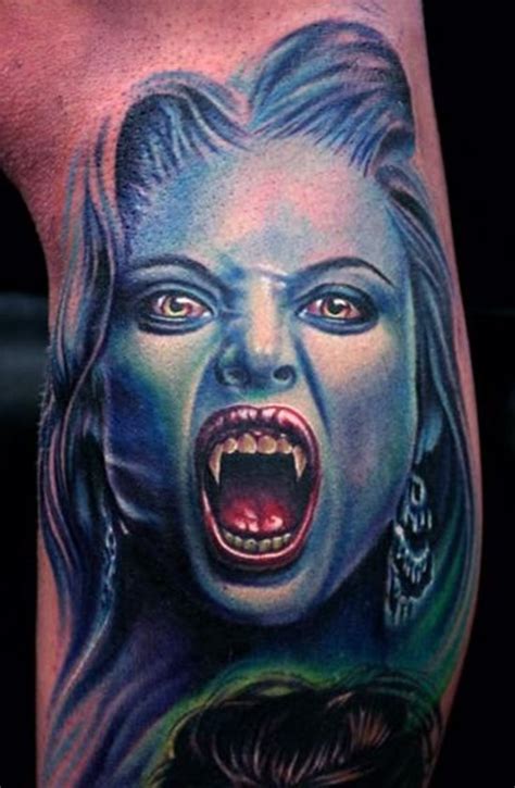 30 Vampire Tattoos for Lovers of the Dark