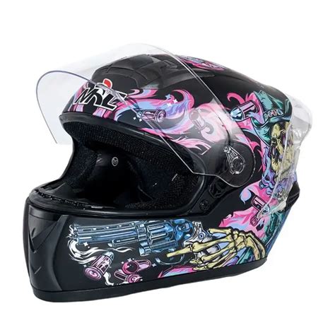 Universal dual visor motorcycle dirt bike helmet - Safety Helmets ...