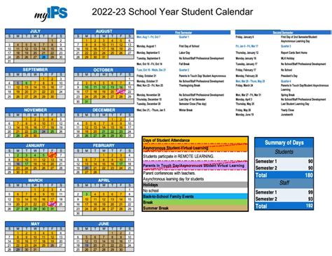 Indianapolis Public Schools Calendar Holidays 2023-2024 [IPS]