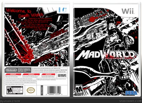 MadWorld Wii Box Art Cover by ultra64