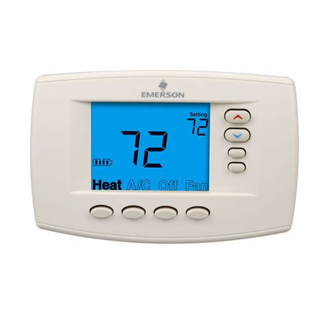 EMERSON, Heat and Cool, Manual, Low Voltage Thermostat - 4UFU9|1F95EZ ...