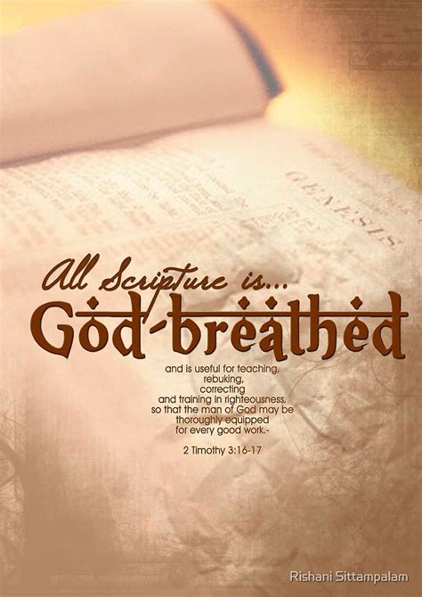 "God breathed" by Rishani Sittampalam | Redbubble