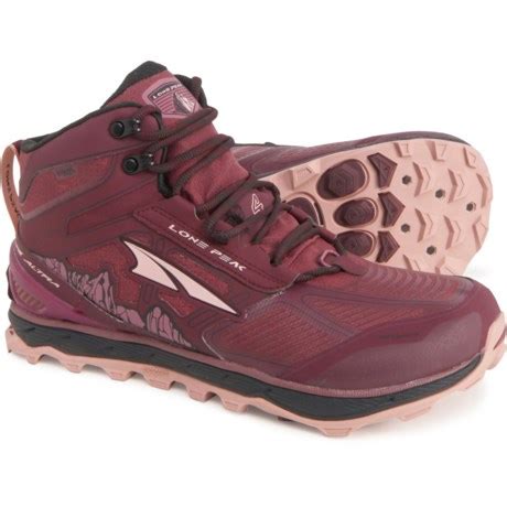 Altra Lone Peak 4 Mid RSM Hiking Boots (For Women) - Save 30%