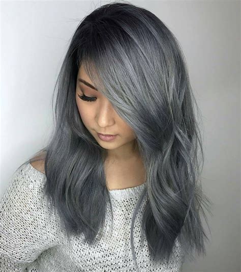 How-To: Slate Gray Metallic - Behindthechair.com | Grey hair color ...