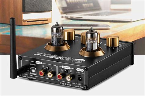 Douk Audio P1 Tube Headphone Amp Offers Smooth Analog Sounds from USB or Bluetooth Sources