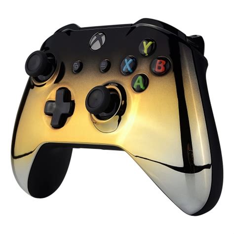 Gold -Silver Xbox One Controller | Kinetic Custom Controllers Australia