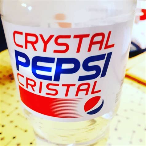 Crystal Pepsi (History, Pictures & Commercials) - Snack History