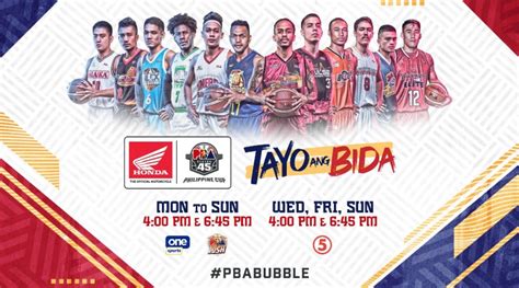 TV5 and Cignal TV to air PBA Bubble Games live on TV, figital and radio ...