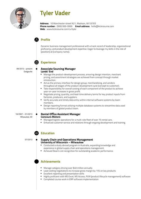 Example Resume Fresh Graduate Business Administration Sample Resume - Riset