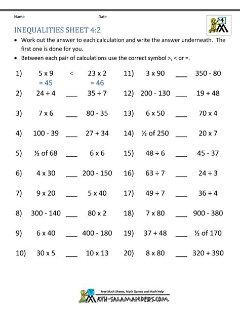 Least Common Multiple Worksheet 6th Grade - Free Printable