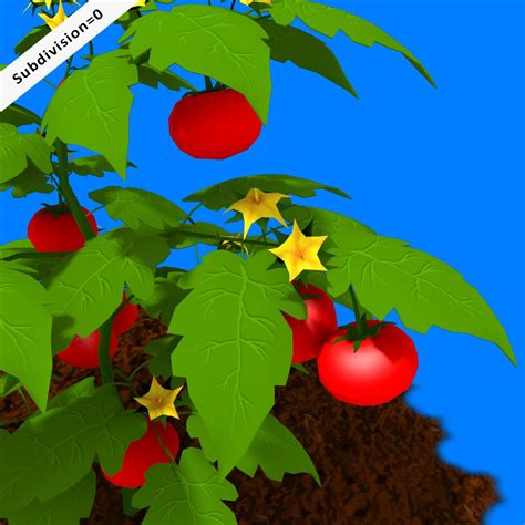 Tomato Plant 3D Model $9 - .max .obj .fbx - Free3D
