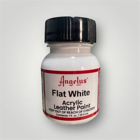 Angelus Leather Paint Flat White – Liam Jacob