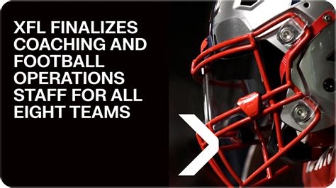 XFL Finalizes Full Coaching Staffs and Football Operations For All ...