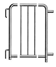 #1 Steel Barricades - Buy Blockader Classic Crowd Barriers