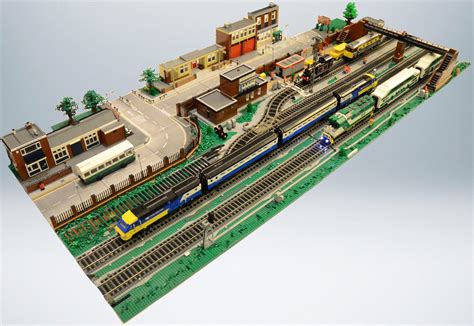 Brickfete 2013 Layout | This is an overall shot of my trainy… | Flickr