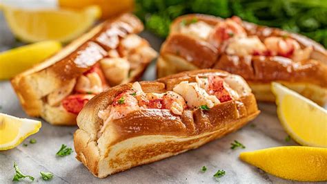 Brown Butter Lobster Rolls - The Stay At Home Chef