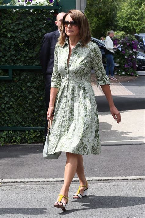 Carole Middleton Best Fashion Looks - Kate and Pippa Middleton's Mother ...